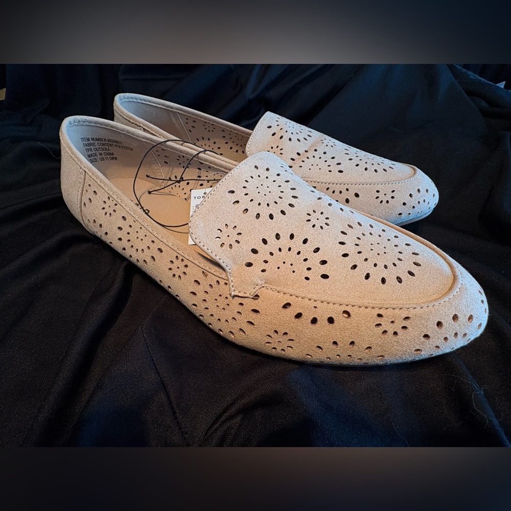 Torrid Tan Floral Loafers